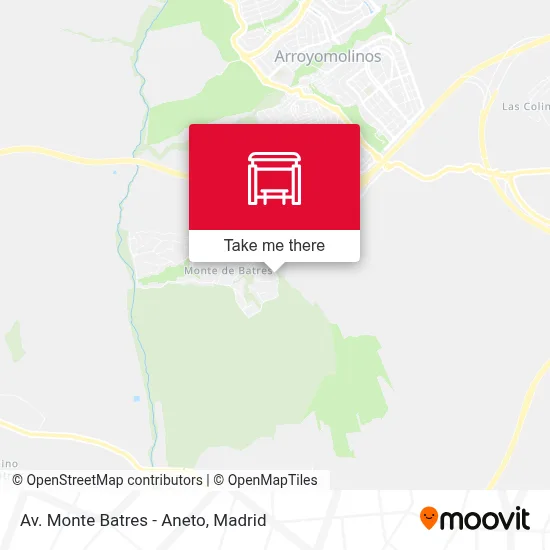 Av. Monte Batres - Aneto map