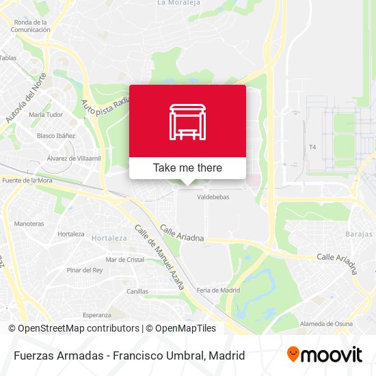 Fuerzas Armadas - Francisco Umbral map