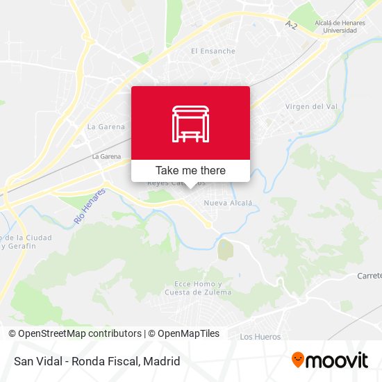 San Vidal - Ronda Fiscal map