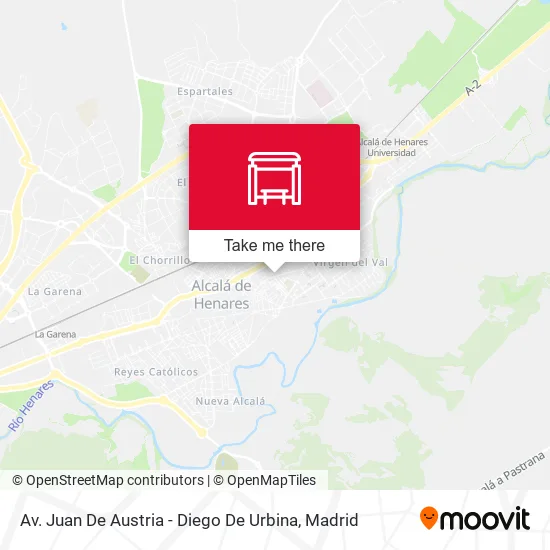 Av. Juan De Austria - Diego De Urbina map