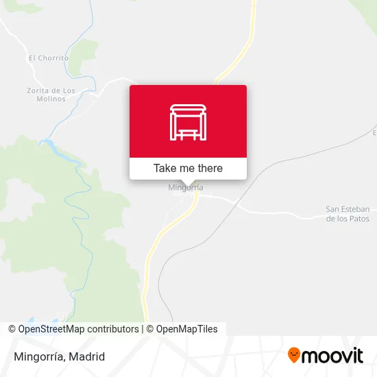 Mingorría map