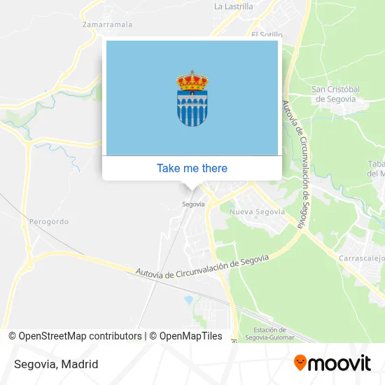 Segovia map