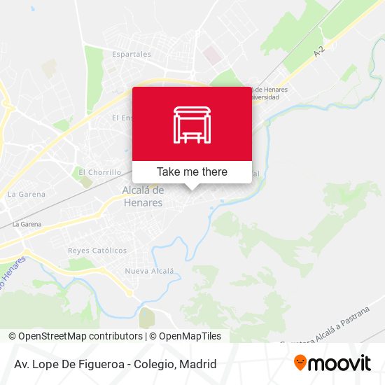 Av. Lope De Figueroa - Colegio map