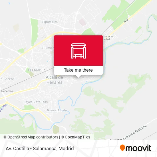 Av. Castilla - Salamanca map