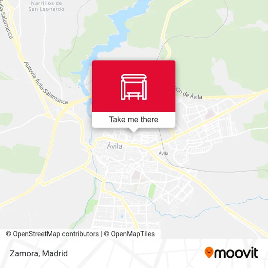 Zamora map