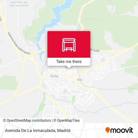 Avenida De La Inmaculada map