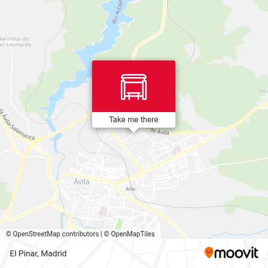 El Pinar map