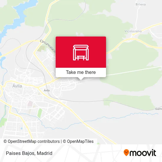 Paises Bajos map