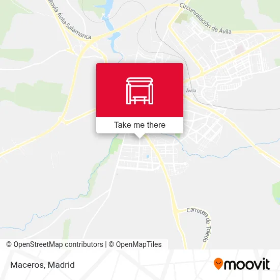 Maceros map