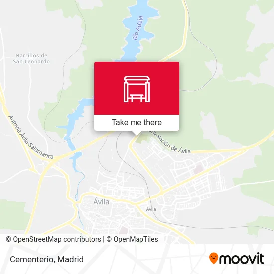 Cementerio map