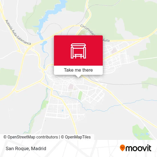 San Roque map