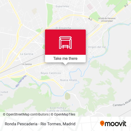 Ronda Pescaderia - Río Tormes map