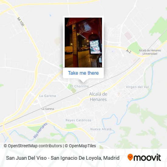 San Juan Del Viso - San Ignacio De Loyola map