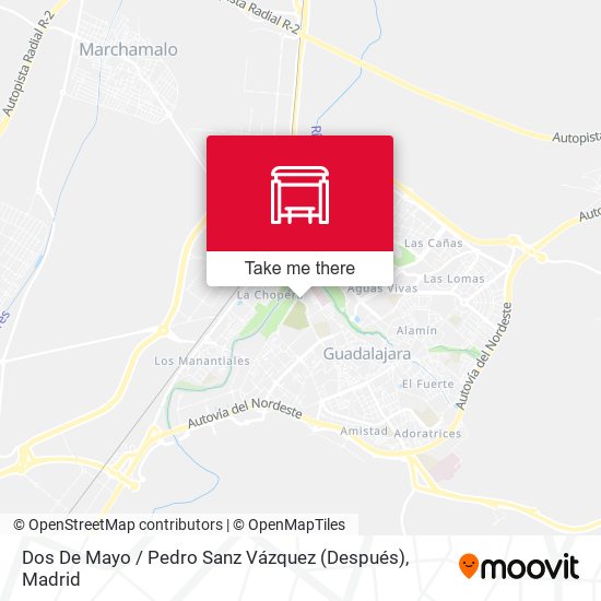 Dos De Mayo / Pedro Sanz Vázquez (Después) map
