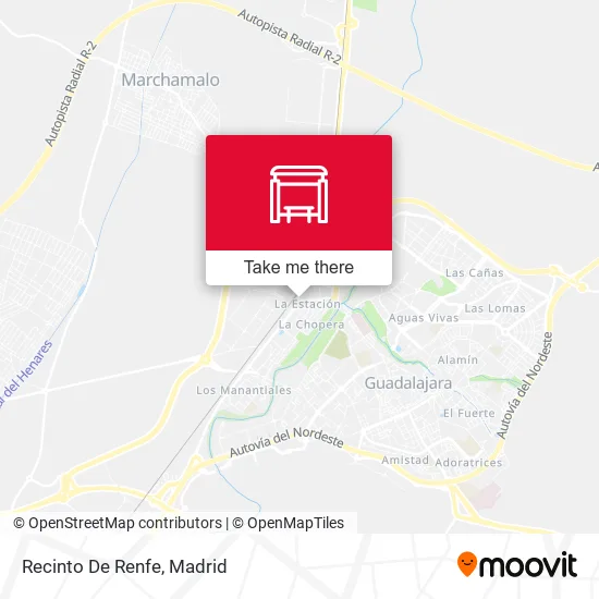 Recinto De Renfe map