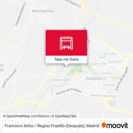 Francisco Aritio / Regino Pradillo (Después) map