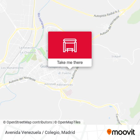 Avenida Venezuela / Colegio map