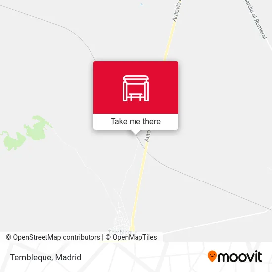 Tembleque map