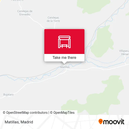 Matillas map