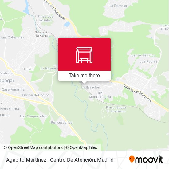 Agapito Martínez - Centro De Atención map