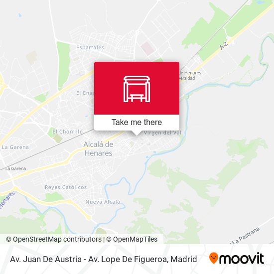 Av. Juan De Austria - Av. Lope De Figueroa map