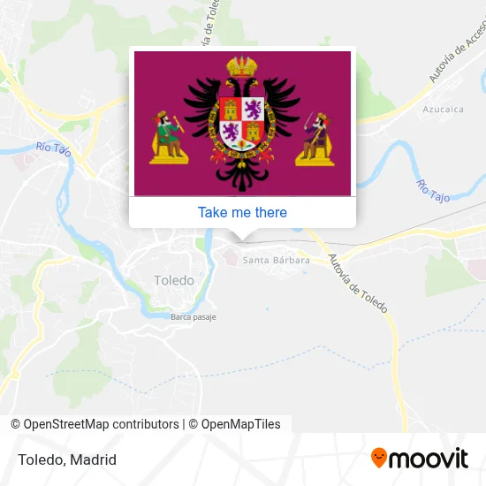 Toledo map