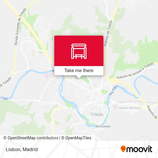 Lisboa map