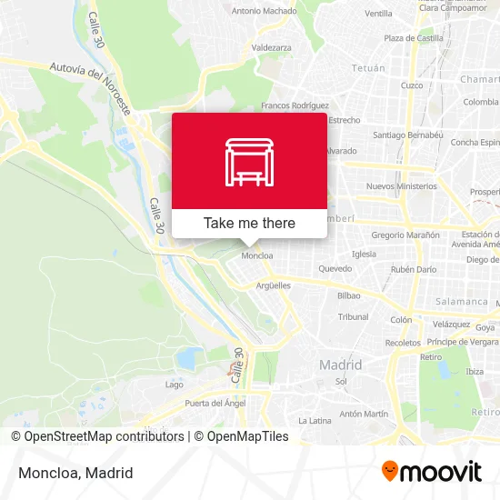 Moncloa map