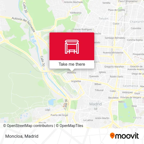 mapa Moncloa