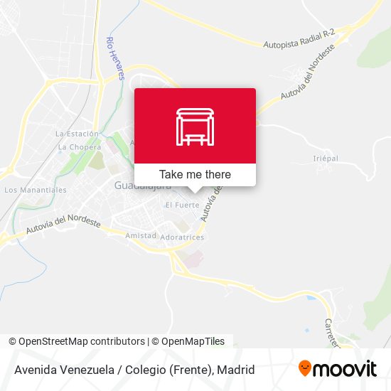 Avenida Venezuela / Colegio (Frente) map