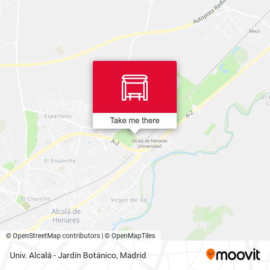 Univ. Alcalá - Jardín Botánico map
