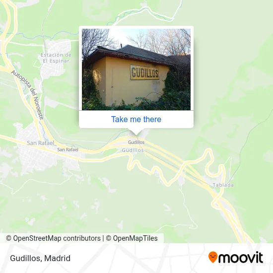 Gudillos map