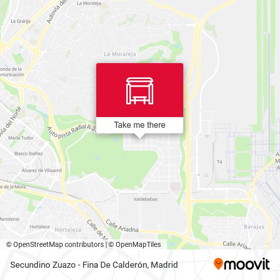 Secundino Zuazo - Fina De Calderón map