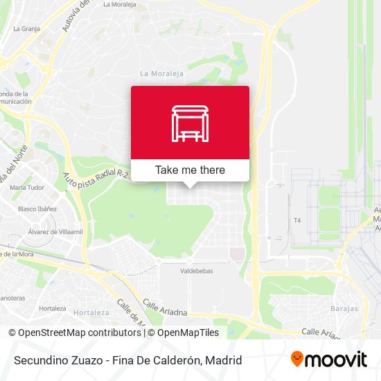 Secundino Zuazo - Fina De Calderón map