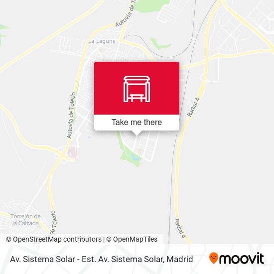 Av. Sistema Solar - Est. Av. Sistema Solar map