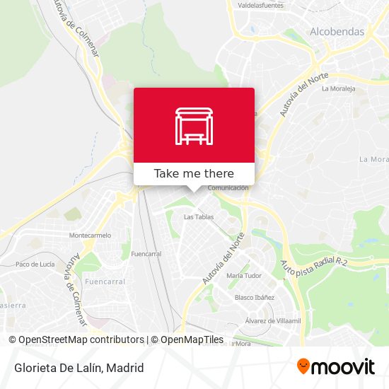 mapa Glorieta De Lalín