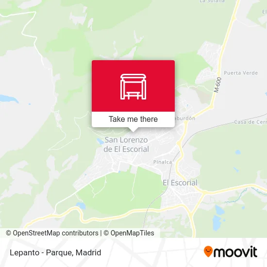 Lepanto - Parque map