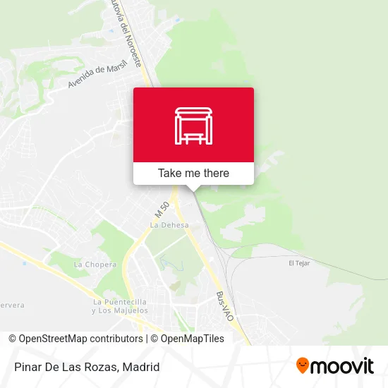 Pinar De Las Rozas map