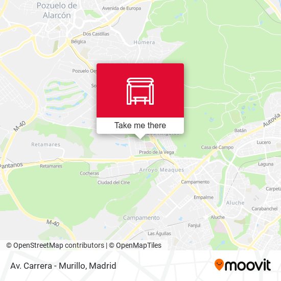 Av. Carrera - Murillo map