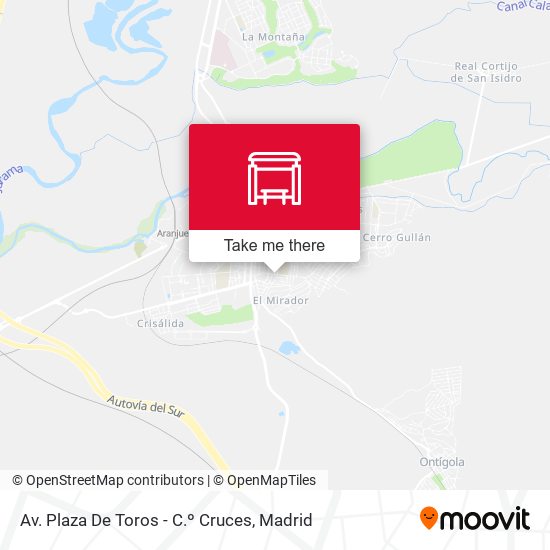 Av. Plaza De Toros - C.º Cruces map