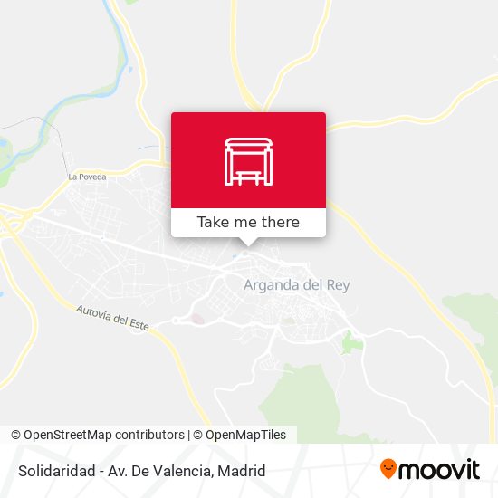 Solidaridad - Av. De Valencia map