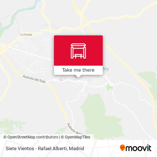 Siete Vientos - Rafael Alberti map