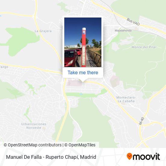 mapa Manuel De Falla - Ruperto Chapí