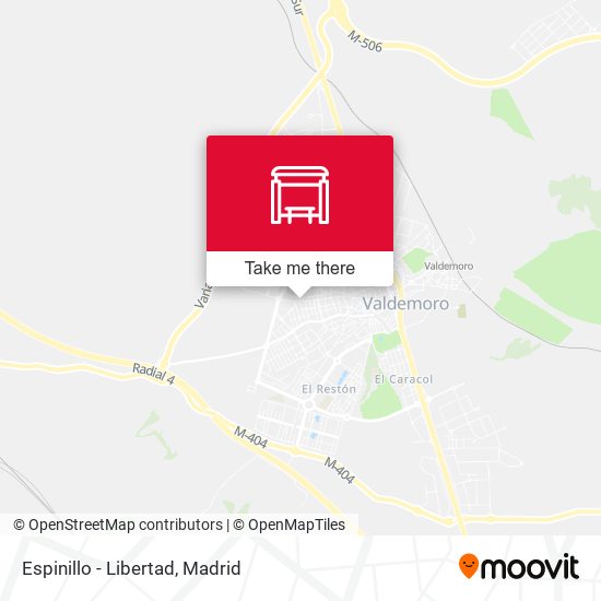 mapa Espinillo - Libertad