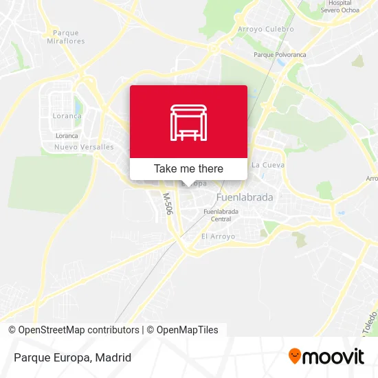 Parque Europa map