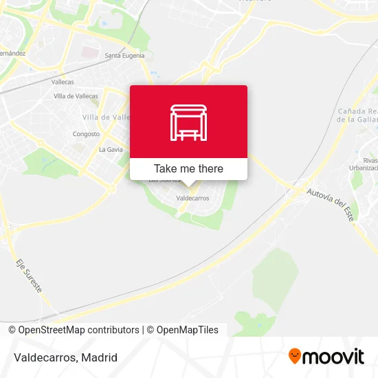 Valdecarros map