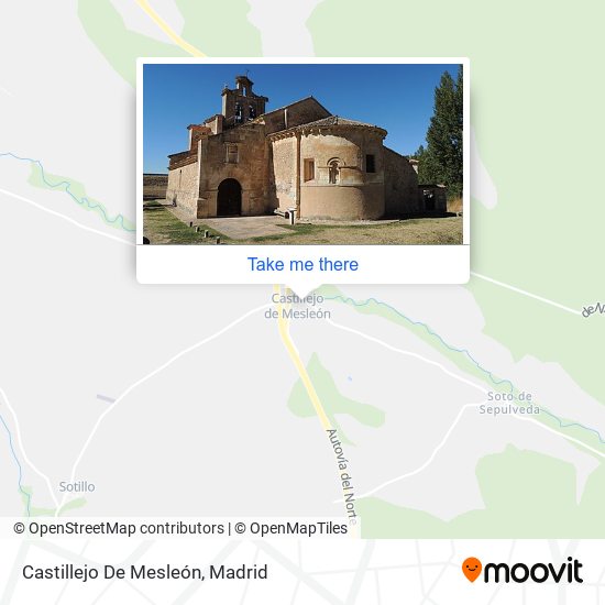 Castillejo De Mesleón map