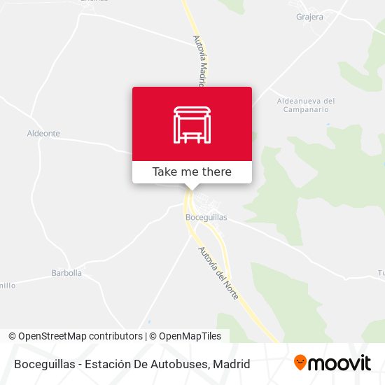 Boceguillas - Estación De Autobuses map