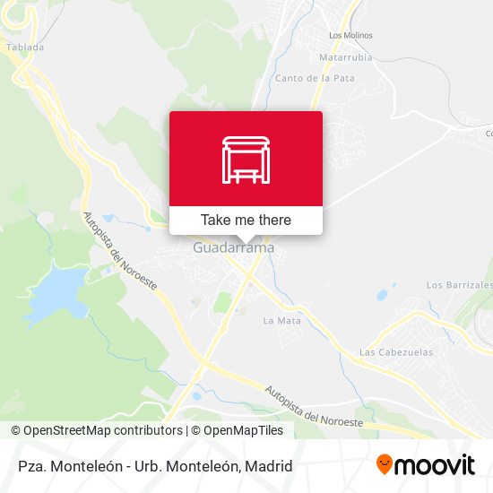Pza. Monteleón - Urb. Monteleón map
