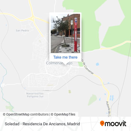 mapa Soledad - Residencia De Ancianos